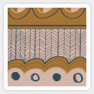 Wood-like Pattern Sticker